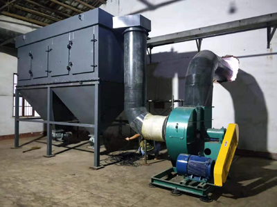 離線式濾筒除塵器在岳陽化工投入運行！